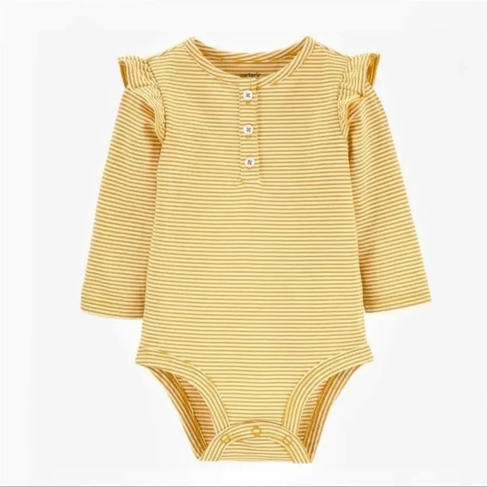 Kids Carter 4 piece set 3 M 12 M Flowers Stripes Shirt